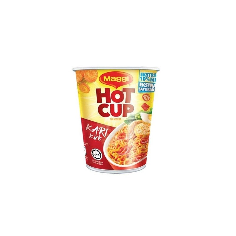 Maggi Hot Cup Curry Flavour