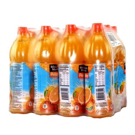 Minute Maid Plus Orange Fruit Drink 1L x12