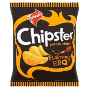 Twisties Chipster Potato Chips 60g - Flamming BBQ