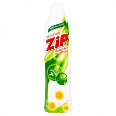 Zip Antibacterial Concentrated Cream Cleanser 500ml - Lemon