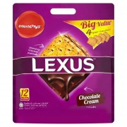 LEXUS Cream Sandwich Calcium Crackers 456g- Chocolate