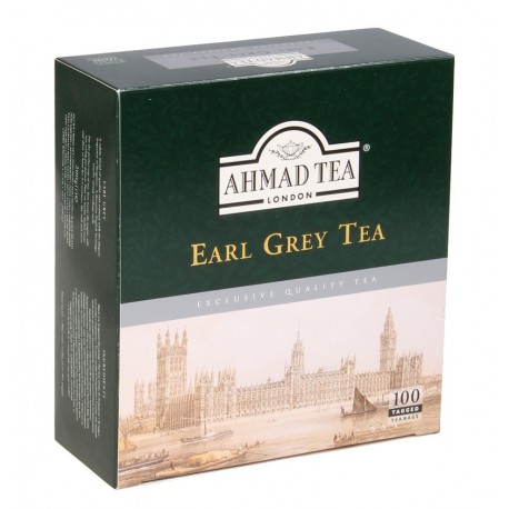 Ahmad Tea Earl Grey Tea 2g x100's Tagged Teabags