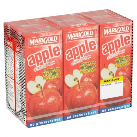 Marigold Apple Drink 6x250ml