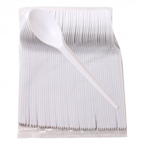 Plastic Spoon Pack - 50pcs